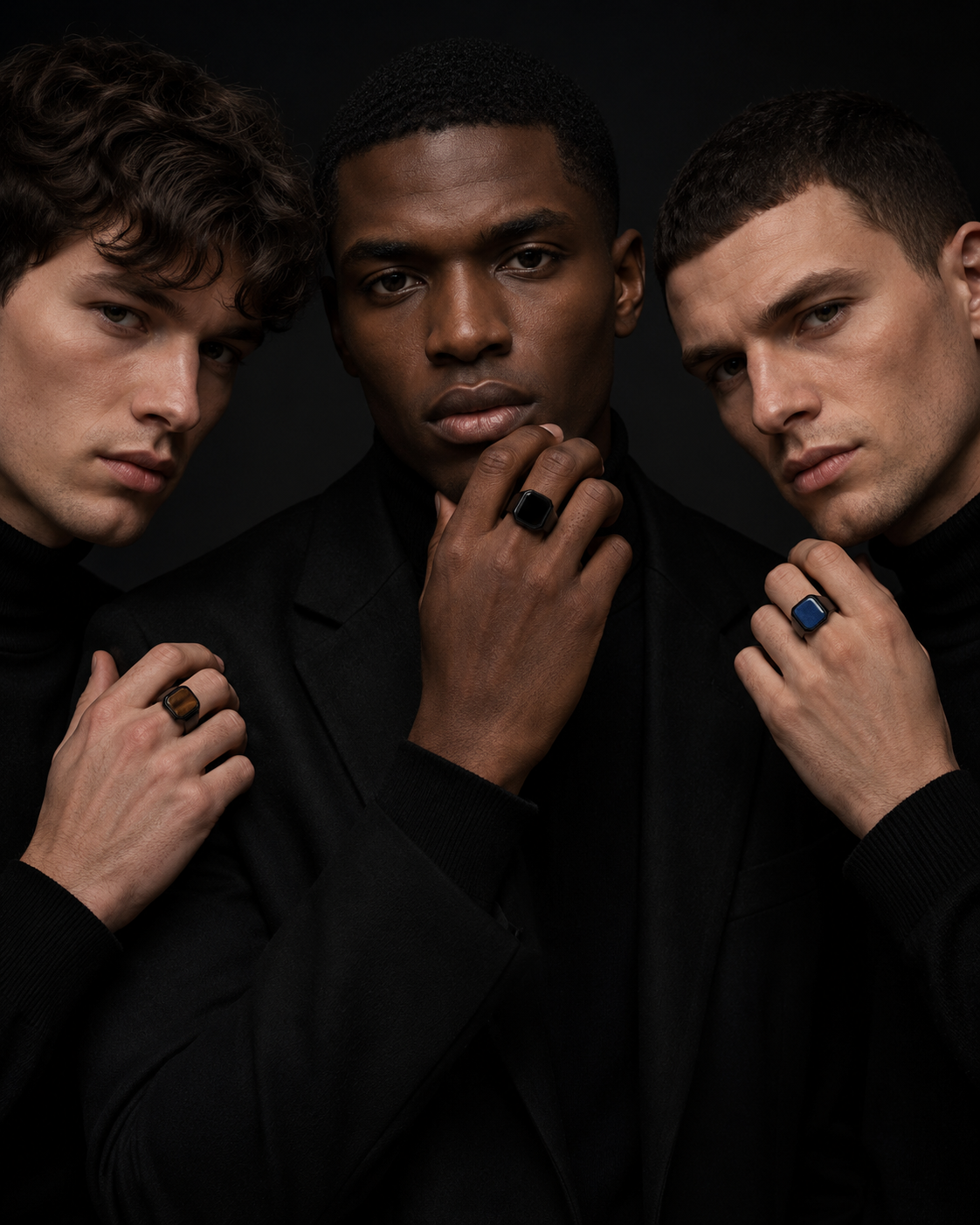 colored Signet Ring
