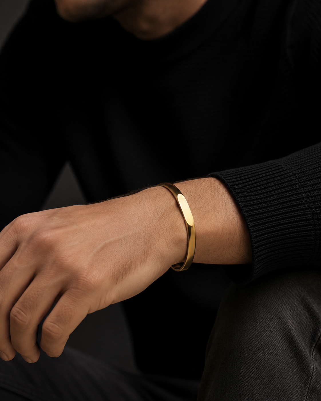 Sculpted Tone Bracelet