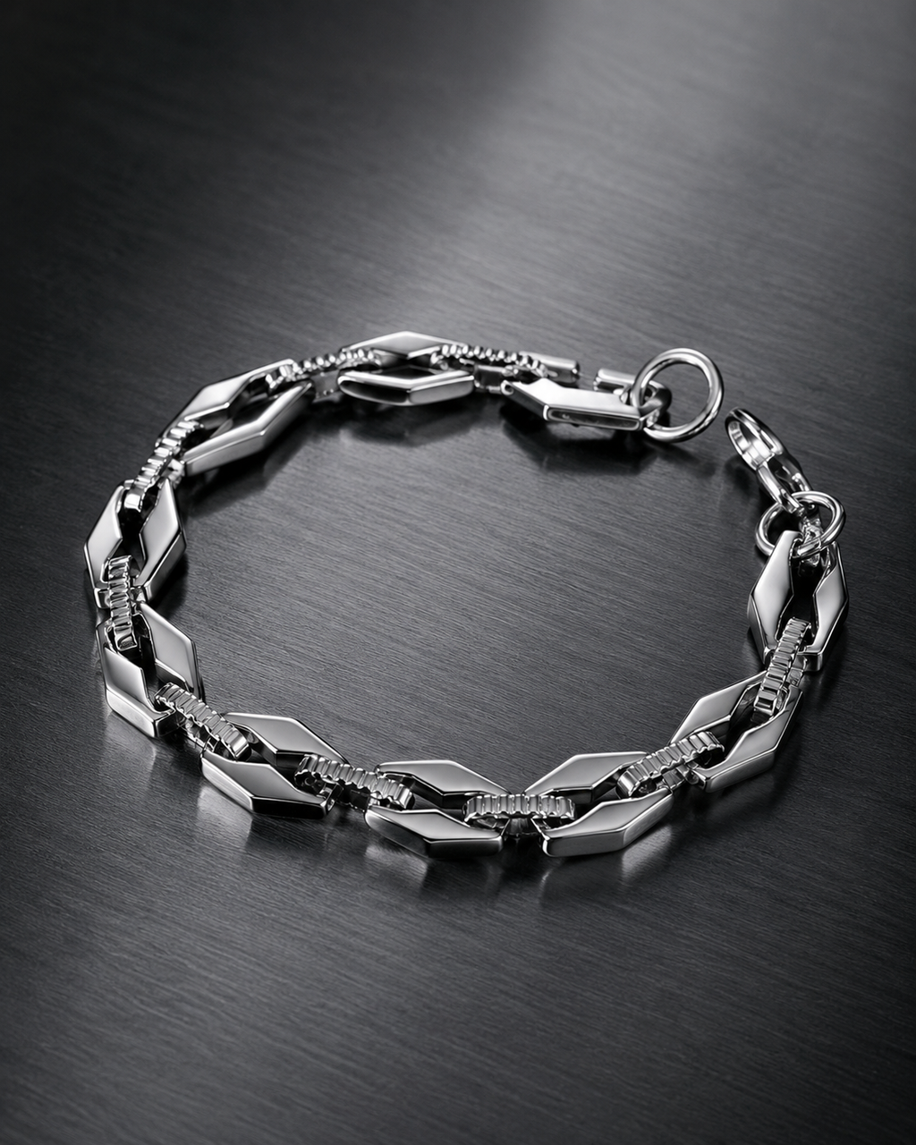 Polished Silver Bracelet