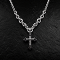 Gothic Cross Chain Necklace
