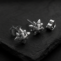 Mini Silver Stud Earrings